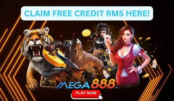 Claim RM5 Credit when you download iOS 16 version of Mega888 on your device!
